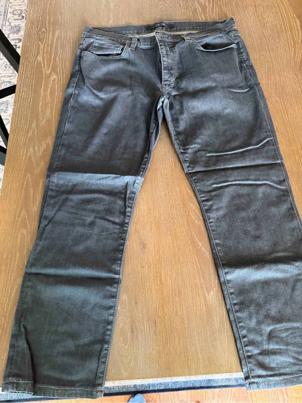JOE’S Dark Gray Straight-Leg Jeans